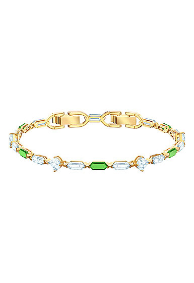 Swarovski Jewelry, Oz Bracelet Long Crystal Gold Medium