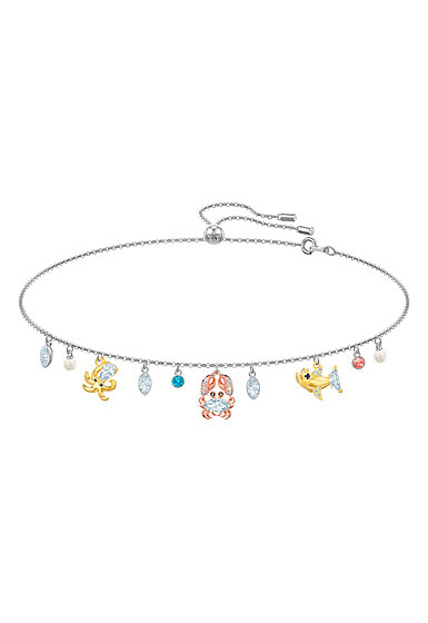 Swarovski Jewelry, Ocean Necklace Choker Multi Colored Mix