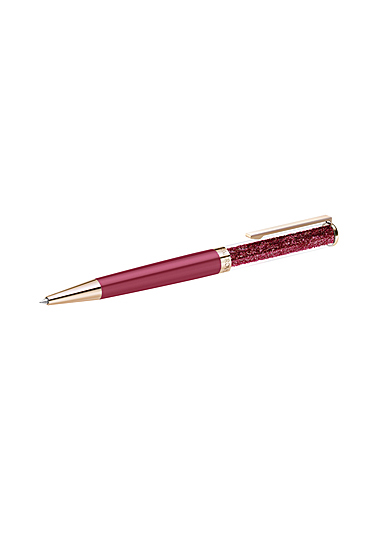 Swarovski Crystalline Ballpoint Pen, Red, Rose Gold