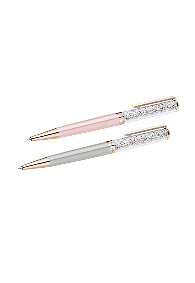 Swarovski Crystalline Ballpoint Pen set, Rose Gold