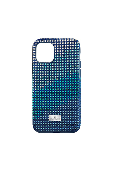Swarovski Mobile Phone Case Crystalgram iPhone 11 Pro Case Blue Anniversary