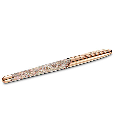 Swarovski Crystalline Nova Rollerball Pen Clear Rose Gold
