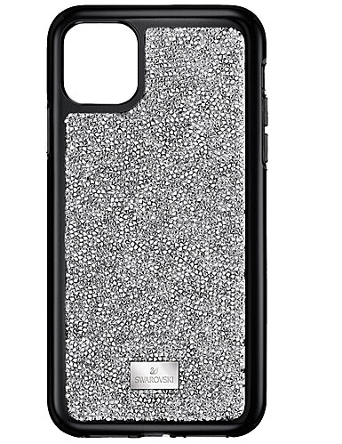 Swarovski Glam Rock Smartphone Case with Bumper, iPhone 11 Pro Max, Silver Tone