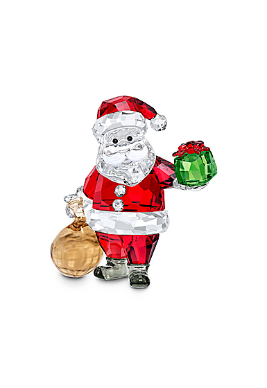 Swarovski Santa Claus With Gift Bag
