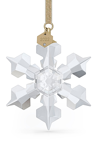 Swarovski 2022 Annual Edition Snowflake Dated Ornament