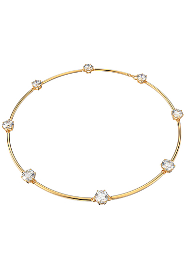 Swarovski Constella Necklace, White, Shinyold-Tone Plated