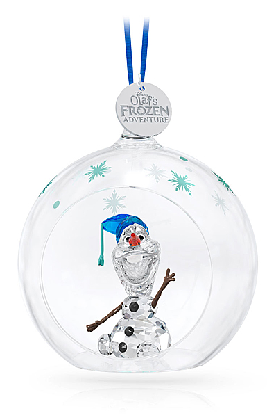 Swarovski Frozen Ball Ornament, Olaf