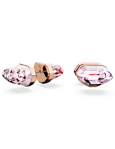 Swarovski Jewelry Lucent, Pierced Earrings Stud Pink, Rose Gold