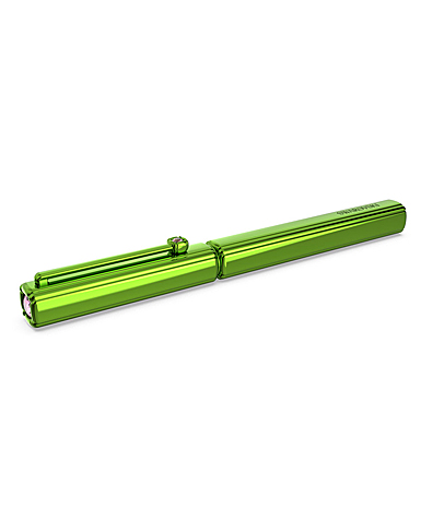 Swarovski Rollerball Pen, Cushion Cut, Green