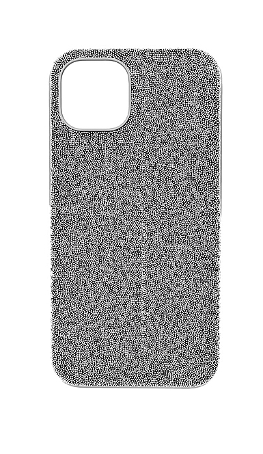 Swarovski High Smartphone Case, iPhone 13, Silver Tone