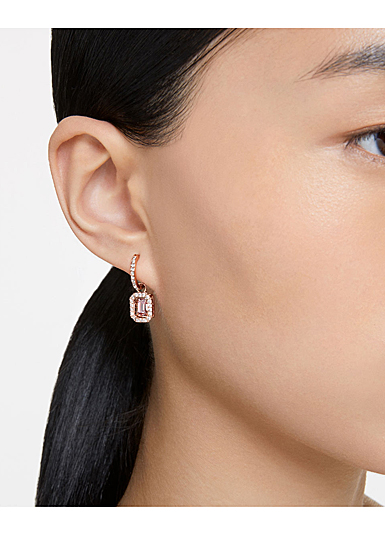 Swarovski Jewelry Millenia, Pierced Earrings Famor, Rose Gold