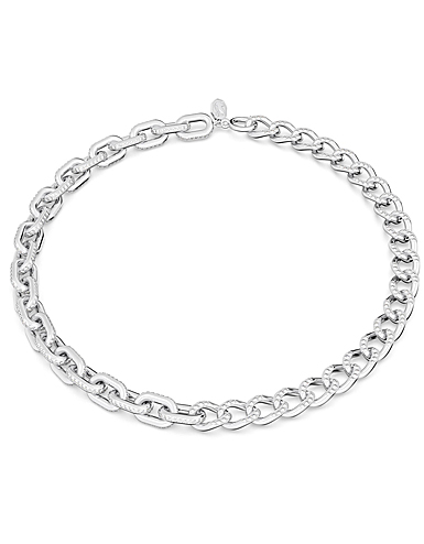 Swarovski Jewelry Necklace Dextera, Modern Chain Pave Crystal, Rhodium XL