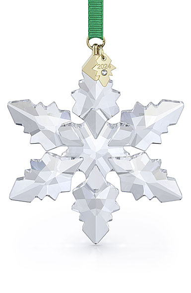Swarovski Crystal 2024 Annual Edition Dated Ornament, Snowflake