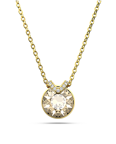 Swarovski Jewelry Necklace Bella, Pendant Crystal and Gold