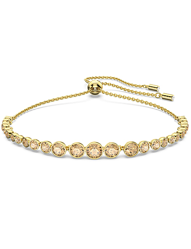 Swarovski Jewelry Bracelet Emily, Crystal and Gold