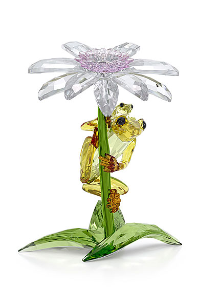 Swarovski Idyllia Frogs and Flower