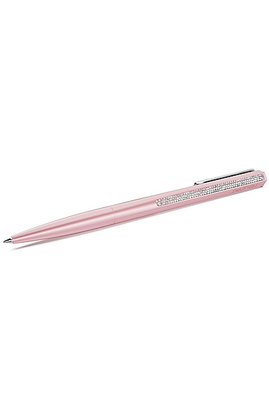 Swarovski Crystal Shimmer ballpoint pen, Pink lacquered, Rose gold-tone finish