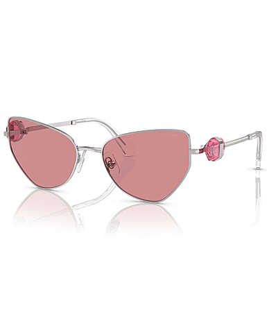 Swarovski Sunglasses, Cat-eye shape, Pink