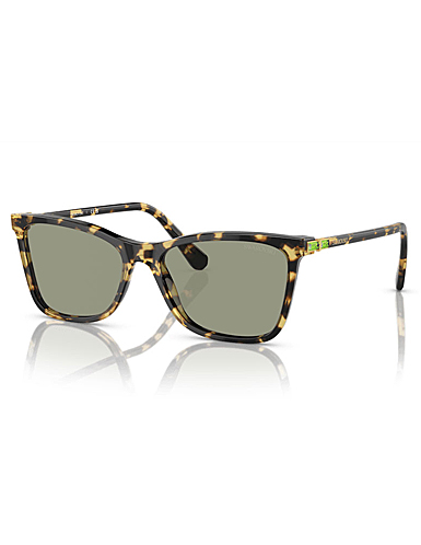 Swarovski Sunglasses, Square shape, Brown