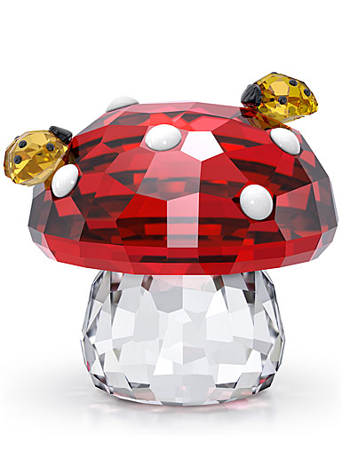 Swarovski Idyllia Mushroom And Ladybugs 