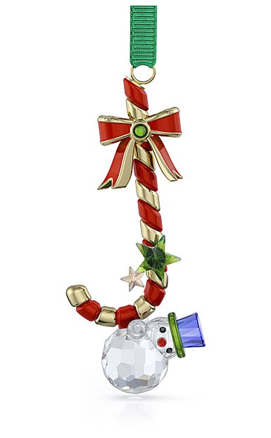 Swarovski 2024 Holiday Cheers Dulcis Candy Cane Ornament