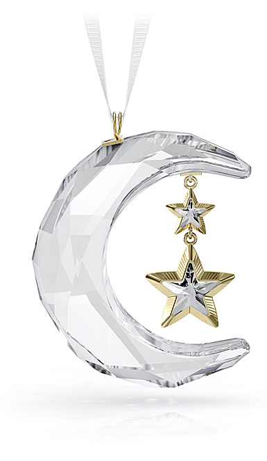 Swarovski 2024 Holiday Magic Christmas Moon Ornament