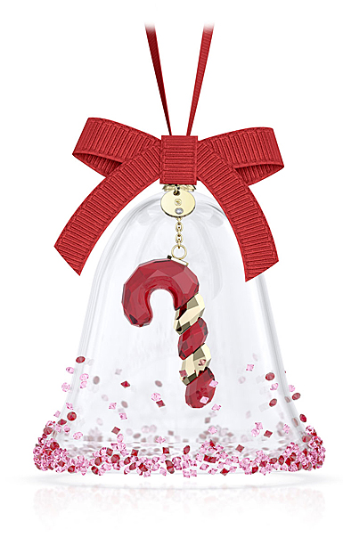 Swarovski 2024 Holiday Cheers Dulcis Bell Ornament, Red