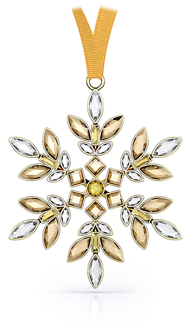 Swarovski 2024 Gema Yellow Holiday Ornament