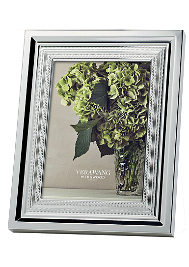 Vera Wang Wedgwood With Love Silver 4x6" Picture Frame