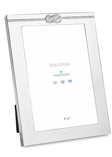 Vera Wang Wedgwood Oh Baby, Infinity 4x6" Picture Frame