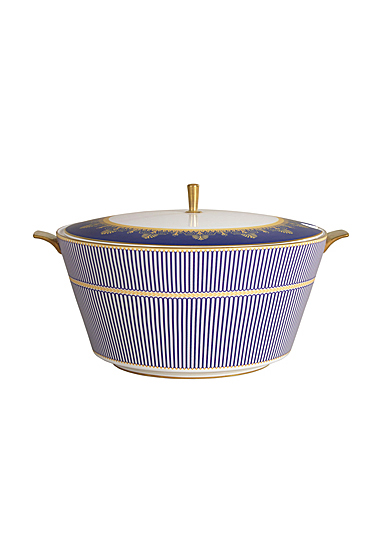 Wedgwood Anthemion Blue Soup Tureen