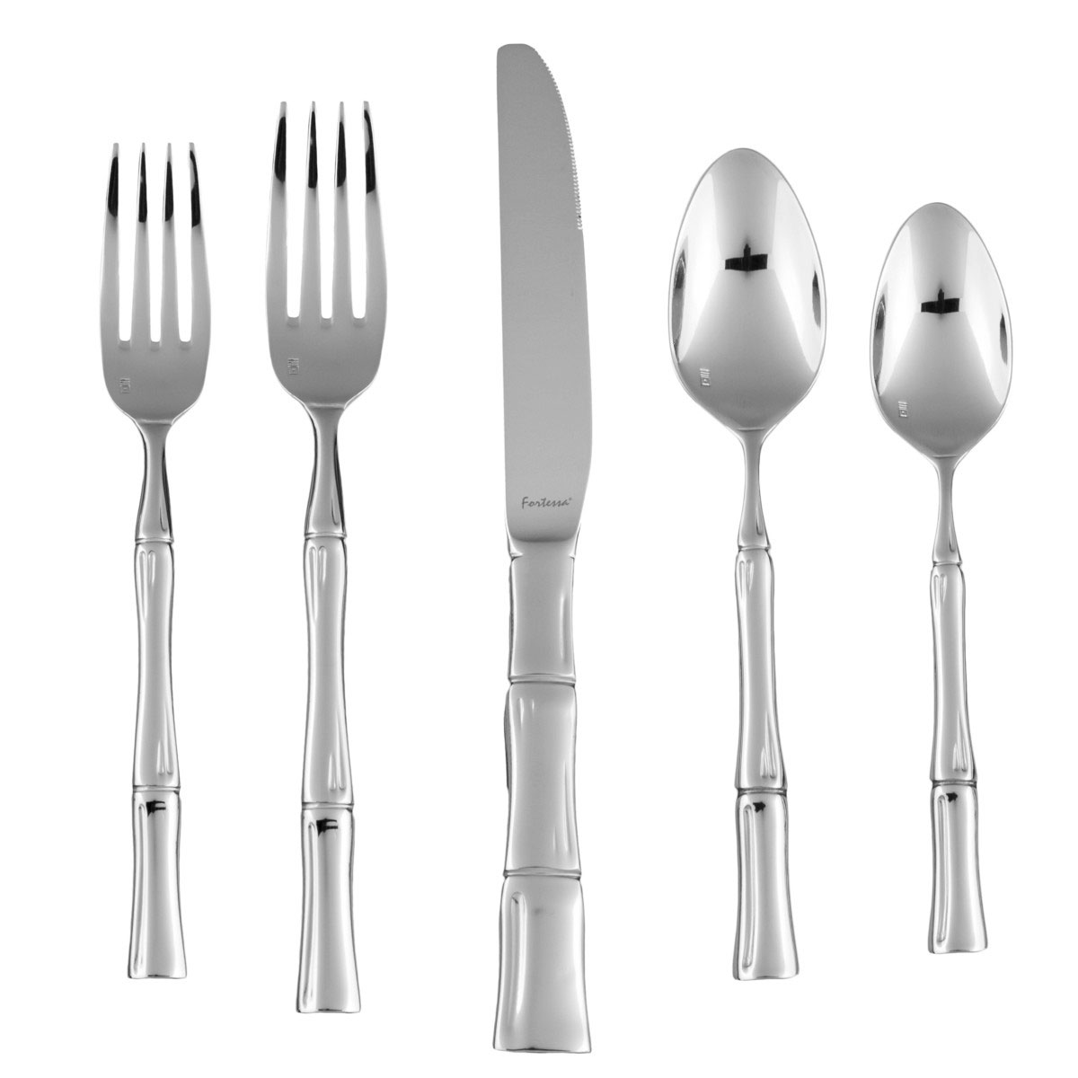 Fortessa Stainless Flatware Royal Pacific 5 Piece Place Setting
