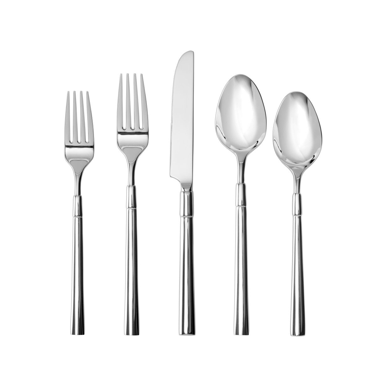 Fortessa Stainless Flatware Lloyd 5 Piece Place Setting