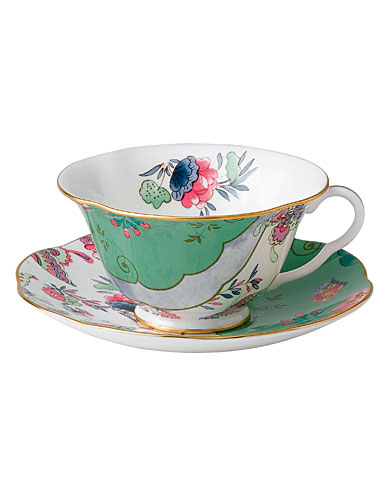 Wedgwood Butterfly Bloom Butterfly Posy Cup and Saucer