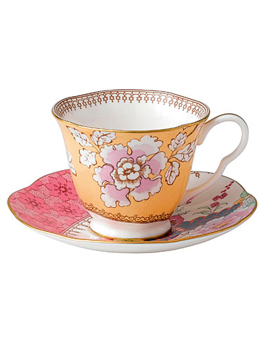 Wedgwood Butterfly Bloom Floral Bouquet Cup and Saucer