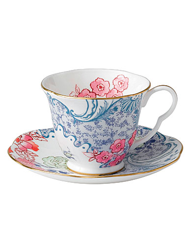 Wedgwood Butterfly Bloom Spring Blossom Cup and Saucer