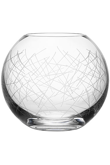 Orrefors Crystal Confusion Vase Bowl Large