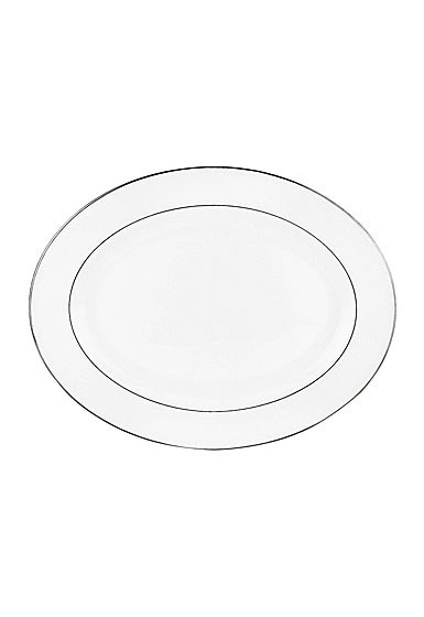 Lenox Continental Dining Platinum China Oval Platter 16