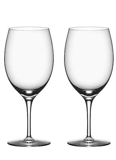 Orrefors Premier Cabernet Merlot Wine Glasses, Pair