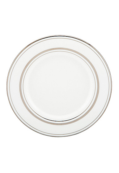 Kate Spade China by Lenox, Library Lane Platinum Can Saucer