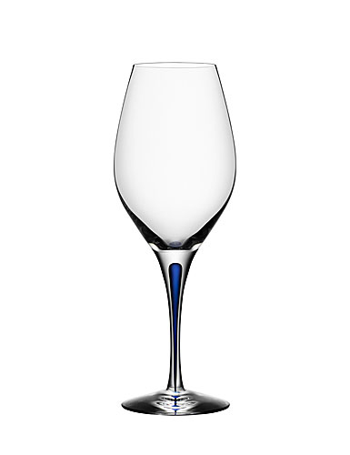 Orrefors Intermezzo Blue Wine Glass