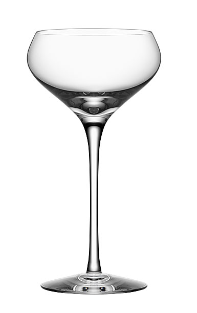 Orrefors Crystal Zephyr Champagne Coupe, Single
