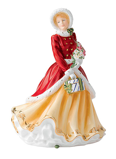 Royal Doulton Pretty Ladies Annuals, Winter's Dream - Christmas - 2012 Figure of the Year
