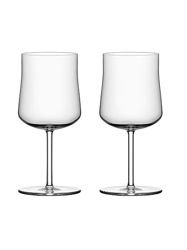 Orrefors Informal Small Wine Glasses Pair