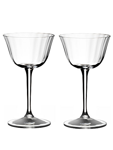 Riedel Drink Specific Large Sour Optic Cocktail Glasses, Pair