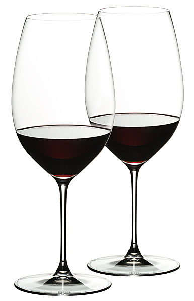 Riedel Veritas, New World Shiraz Wine Glasses, Pair