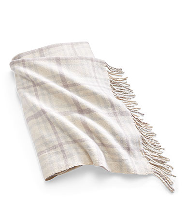 Ralph Lauren Decorative Throw Blanket Conard, Cream