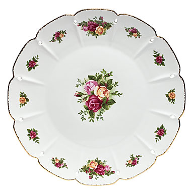 Royal Albert Old Country Roses Pierced Round Platter