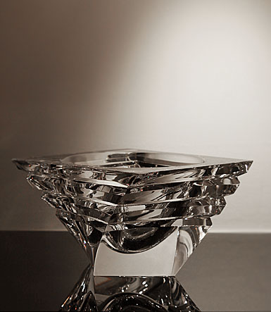 Orrefors Tornado Edge Bowl | Crystal Classics