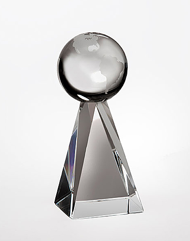 Orrefors Monument Globe Award Small